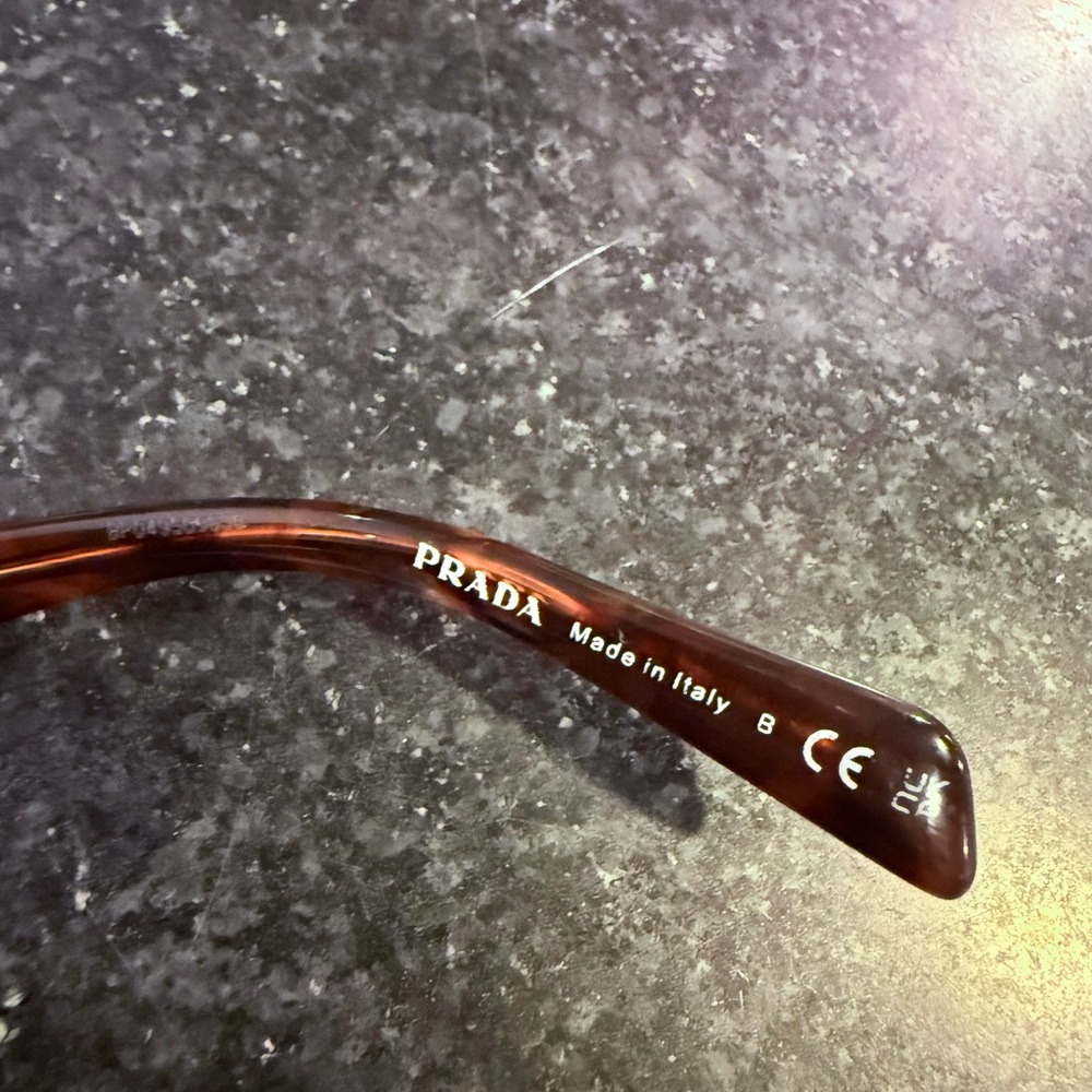 Prada Tortoise Shell Glasses Frames Duo - image 8